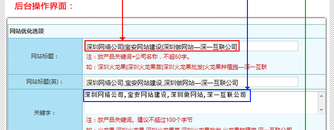 外貿網站建設